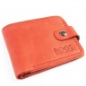 Кошелек ручной работы из кожи BOGZ Classic+ CH Red P3M39S1